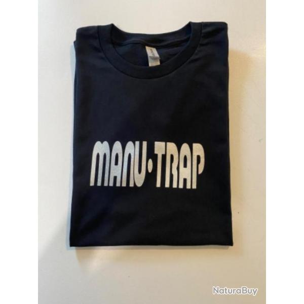 Tee-shirt Manu-trap 100% coton taille M/L/XL/XXL