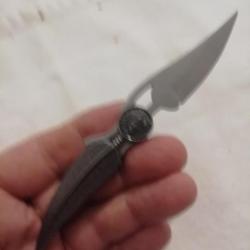 Petit couteau albainox. 13cm .. Décor indien