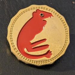 A pin's Insigne militaire GB British 7eme Division Blindée UK military badge  Tres Bon Etat Diametre