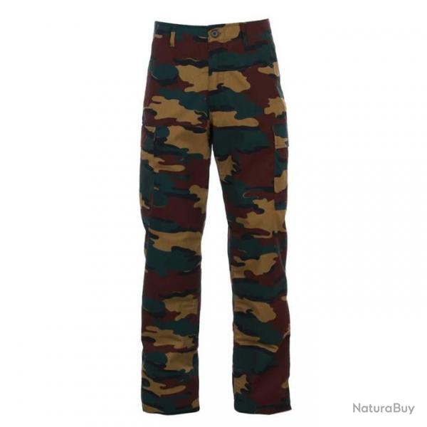 Pantalon de treillis BDU US Army Couleur Camouflage Belge