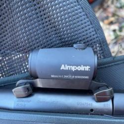 Aimpoint. MicroH1 sur montage blaser