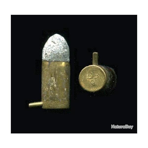 9 mm  broche - marquage en relief : BB 9