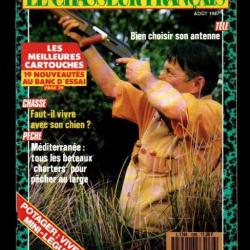 le chasseur français aout 1987 n 1086 , chasse , pêche , maison, santé, nature, jardinage , élevage