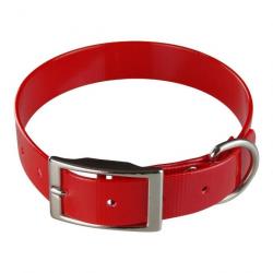 collier HUNT US 25 x 55 cm Rouge - biothane - jokidog