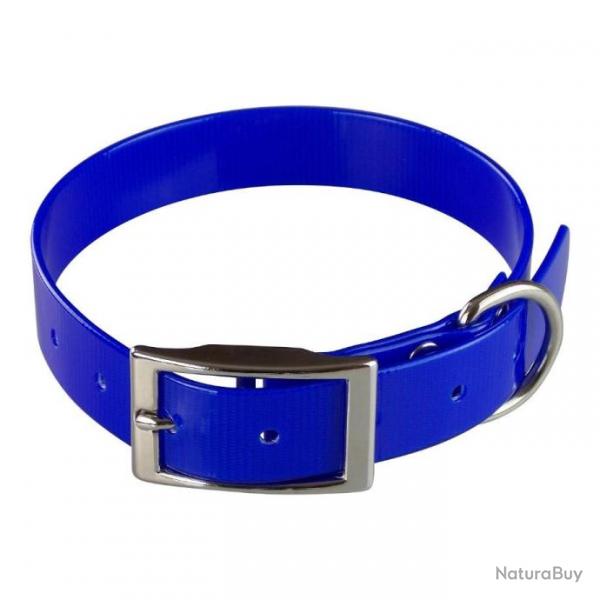 collier HUNT US 25 x 55 cm Bleu roi - biothane - jokidog