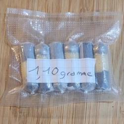 48 Balles-Cartouches  papier cal .44 -   1.1g de  PN (454-451) .SOUS VIDE - PORT GRATUIT