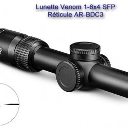 Nouveauté 2024 !!! Lunette VORTEX Venom 1-6x24 - Réticule lumineux AR-BDC3