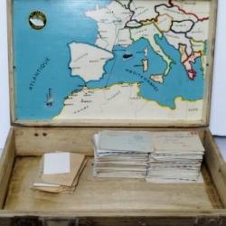anciennes valise militaire en bois