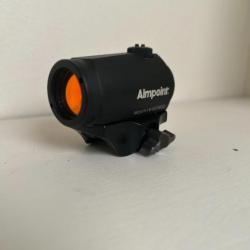 Aimpoint Micro H1 + montage BLASER