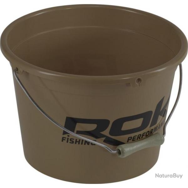 SEAU ROK ROND ROUND BUCKET MARRON 13 litres