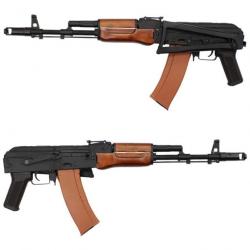 Replique Longue S&T 6mm AKS 74N G3 Bois Métal AEG