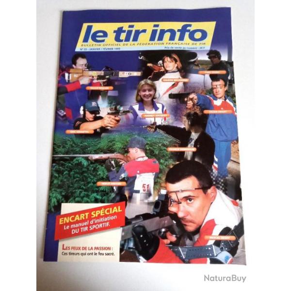 Revue Le Tir Info Numro 33. Jan/fv 1999