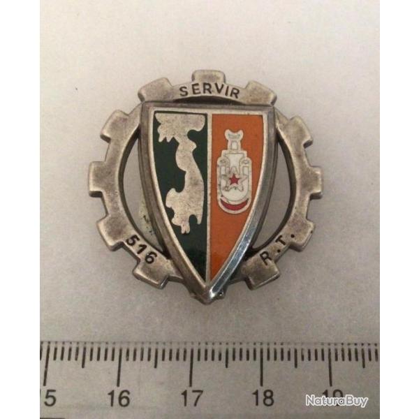 FRANCE TRAIN - Insigne  516 R.T Rgiment du Train  Fraisse 2507