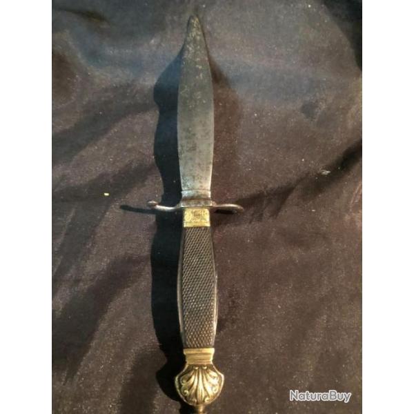 dague poignard couteau de chasse ancienne 19eme