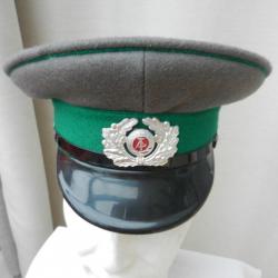 casquette militaire allemande RDA garde frontière troupes NVA