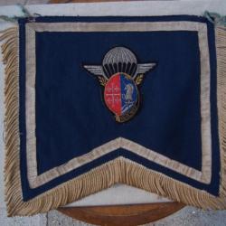 Flamme Clairon Trompette  1er régiment de hussards parachutistes