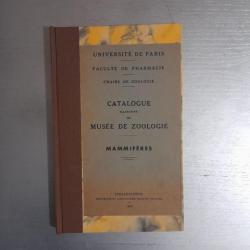 Catalogue raisonné du musée de zoologie : les mammifères