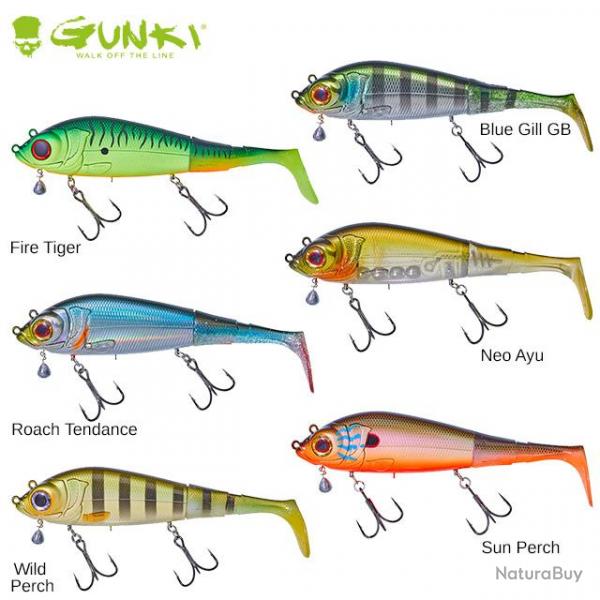 Leurre Gunki Grouper 180 S Blue Gill gb