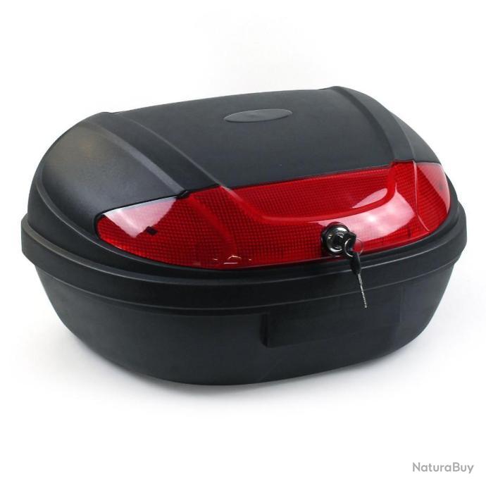 Top Case 48L Noir mat / Coffre Moto Quad Porte-bagage moto62954 - Bacs et  caisses de transport (11408701)