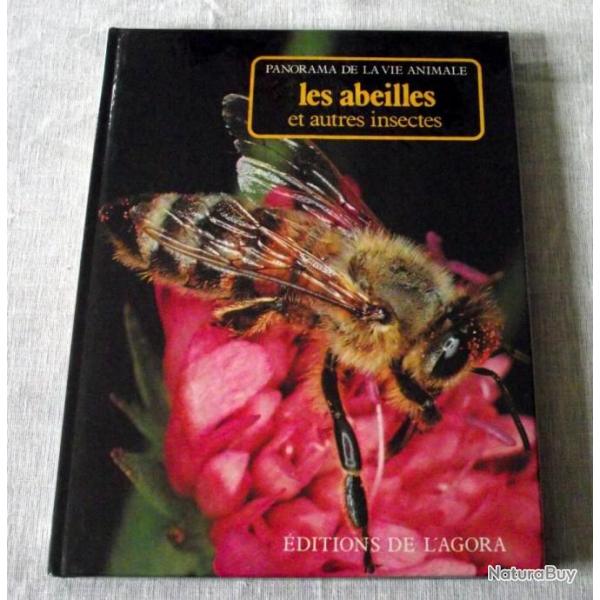 livre : Panorama de la vie animale- les Abeilles et autres insectes