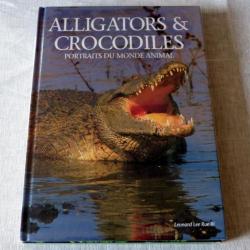 Livre : Alligators et crocodiles - portraits du monde animal