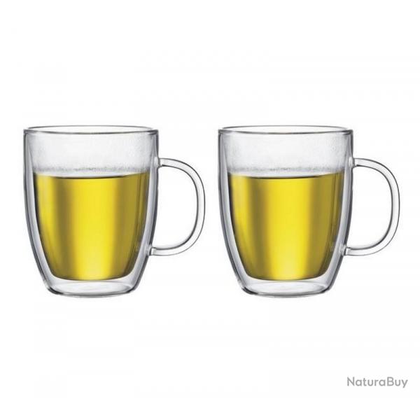 Set de 2 mugs "Bistro" [Bodum]