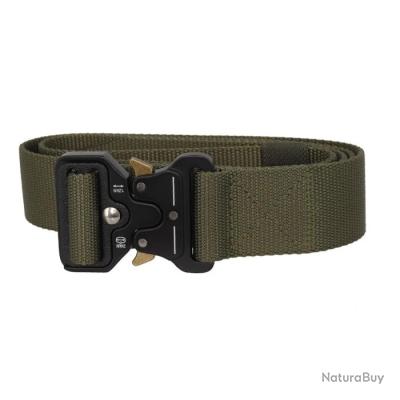 Ceinture Tactique Kaki Réglable 38 Mm - Nylon - Style Militaire - Neuf Sans étiquette