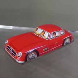 MINIATURE MERCEDES BENZ 300 SL   METAL   /  TOLE  LYTHOGRAPHIE   échelle    1/24