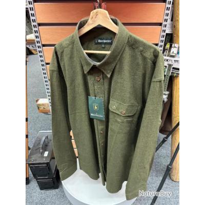 Chemise Boutonnée Homme Cabela's – Taille XL – Coton – Manches Courtes – Poche – Couleur Orange Marron