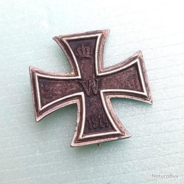 Croix de fer allemande premire guerre premire classe
