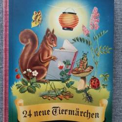 24 Neue Tiermärchen Chocolats Nestlé Peter Cailler Kohler 1953