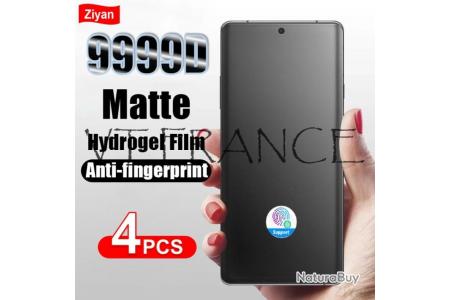 4 Film Hydrogel Mat Protection Ecran pour Samsung, Smartphone