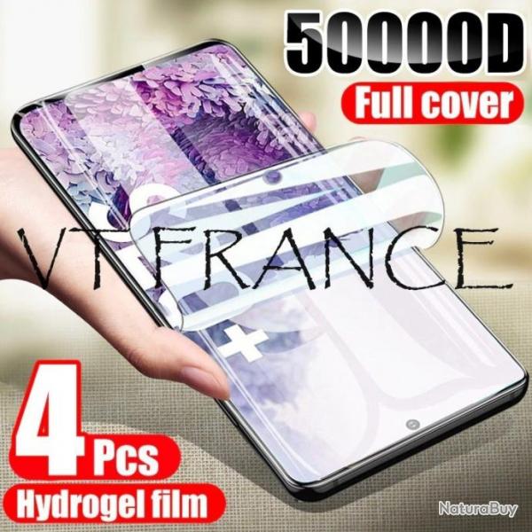 4 Film Hydrogel Protection Ecran pour Samsung, Smartphone: Galaxy S24