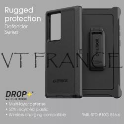 Coque AntiChoc OTTERBOX Defender Serie pour Samsung, Couleur: Au Choix, Smartphone: Galaxy S24 Plus