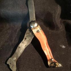 couteau pliant 1930 en forme de jambes de femme