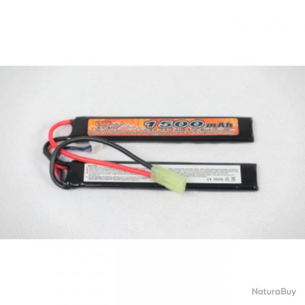 Batterie VB Power Li-Po 7.4V 1500 Mah 2 Stick