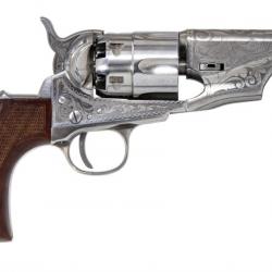 Réplique poudre noir Pietta 1862 Colt Pocket Police acier sheriff gravé Cal.44 PN