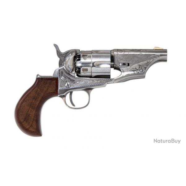Rplique poudre noir Pietta 1862 Colt Pocket Police acier sheriff grav Cal.44 PN