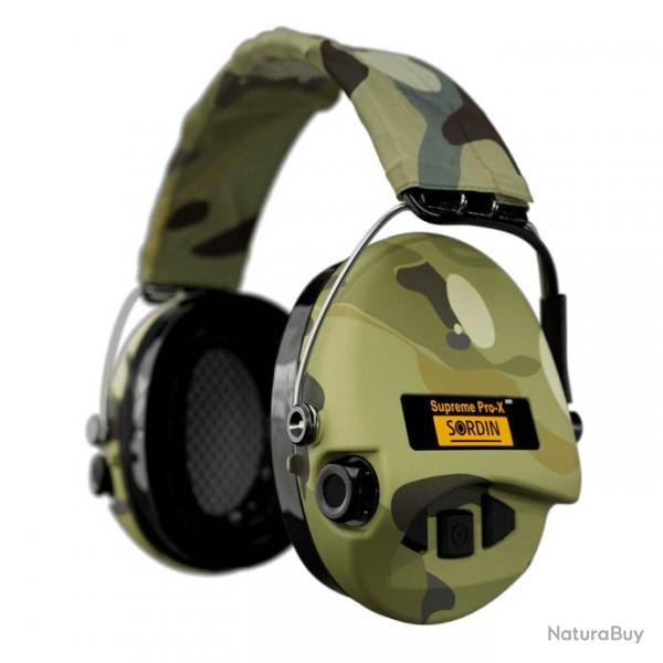 Casque Supreme Pro X Camo+-Casque Supreme Pro X Camo Coussinets Silicone