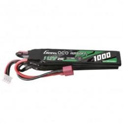 Batterie 11.1v 1000 mah 3 sticks T-Dean Genspow-11.1v 1000 mah 3 éléments
