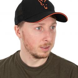 Casquette FOX Collection trucker noir