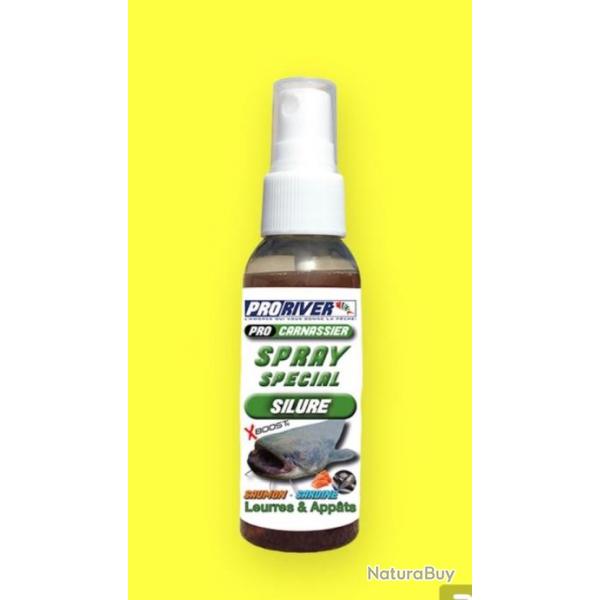 Spray Spcial Silure Attractant Liquide Proriver Saumon Sardine