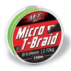 TRESSE MAGIC TROUT MICRO t-BRAID VERT 150m 0,10 (promo)