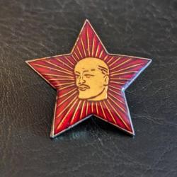 D pin's pins lapel enamel pin Etoile Rouge Red Star CCP urss lenine vintage Bon Etat Diametre : 30 m