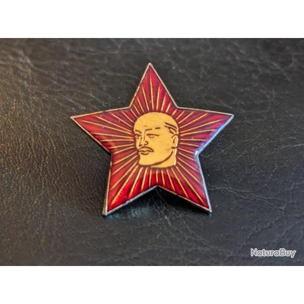 D pin's pins lapel enamel pin Etoile Rouge Red Star CCP urss lenine vintage Bon Etat Diametre : 30 m