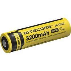 Nitecore Batterie 18650 Li-ion battery (3200mah)