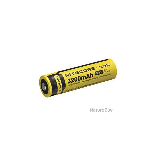 Nitecore Batterie 18650 Li-ion battery (3200mah)