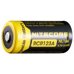 Nitecore Batterie RCR123A Li-ion Rechargeable