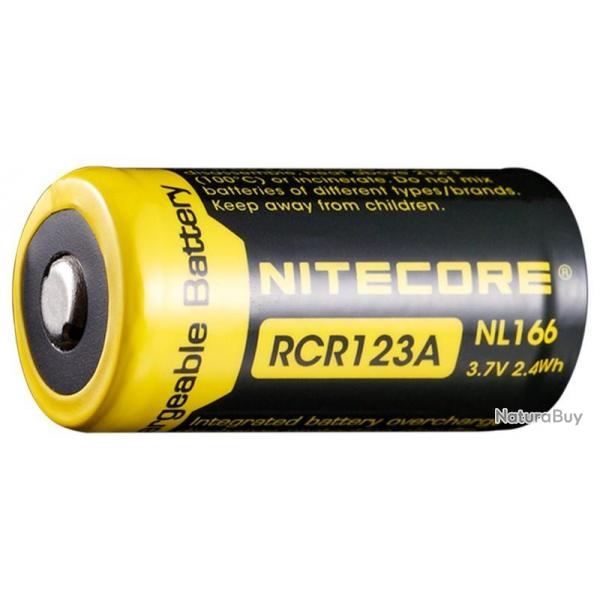 Nitecore Batterie RCR123A Li-ion Rechargeable