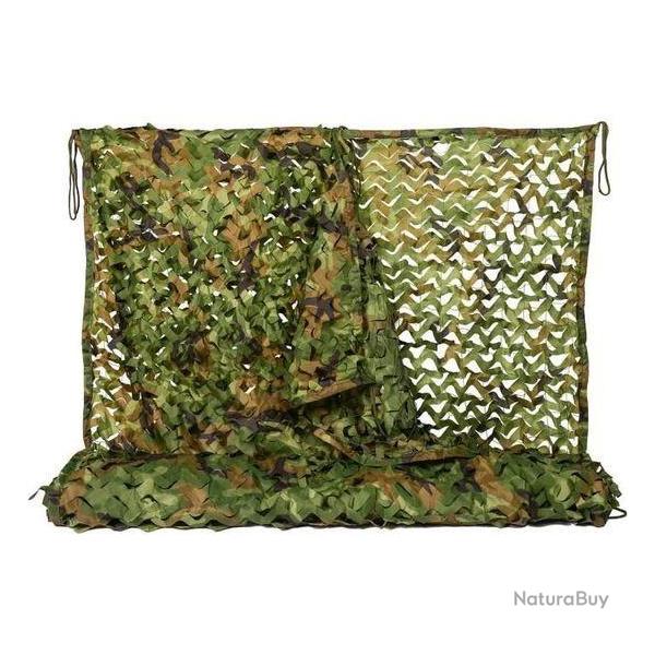 Filet De Camouflage 4Mx5M La Jungle De Filets Militaire Couverture pour Chasse d'ombrage
